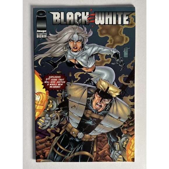 Black & White #1 Vintage First Printing Collector's Item Image Comics 1994 - Picture 1 of 6
